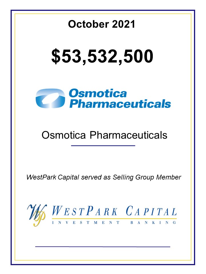 1021 Osmotica Pharmaceuticals