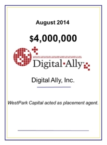 Digital Ally August 2014